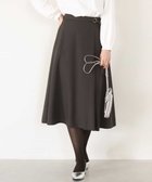 【オフオン/ofuon】のラップ風フレアースカート/洗える/WEB限定サイズあり 人気、トレンドファッション・服の通販 founy(ファニー) ファッション Fashion レディースファッション Fashion for Women スカート Skirts ウォッシャブル Machine Washable 春 Spring 洗える Machine Washable 秋 Autumn コンパクト Compact, Small Size ストレッチ Stretch, Stretchy Fabric ツイル Twist, Twisted Detail バランス Balance, Style Balance フレアースカート Flared Skirt, A-Line Skirt ポケット Pocket, Pocket Detail ラップ Wrap, Wrap Design 冬 Winter / This Winter 夏 Summer エレガント 上品 Elegant ビジネス 仕事 通勤 Business / Work / Commuting thumbnail ダークグレー|ID: prp329100004828724 ipo3291000000035142924