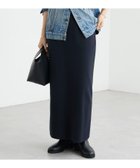 【リヴドロワ/RIVE DROITE】の【楽ちん美シルエット】コットンストレッチニットスカート 人気、トレンドファッション・服の通販 founy(ファニー) ファッション Fashion レディースファッション Fashion for Women スカート Skirts ストレッチ Stretch, Stretchy Fabric ポケット Pocket, Pocket Detail 楽ちん Easy Fit, Comfortable 再入荷 Restock / Back in Stock おすすめ Recommended / Our Picks エレガント 上品 Elegant thumbnail ネイビー|ID: prp329100004828731 ipo3291000000035143021