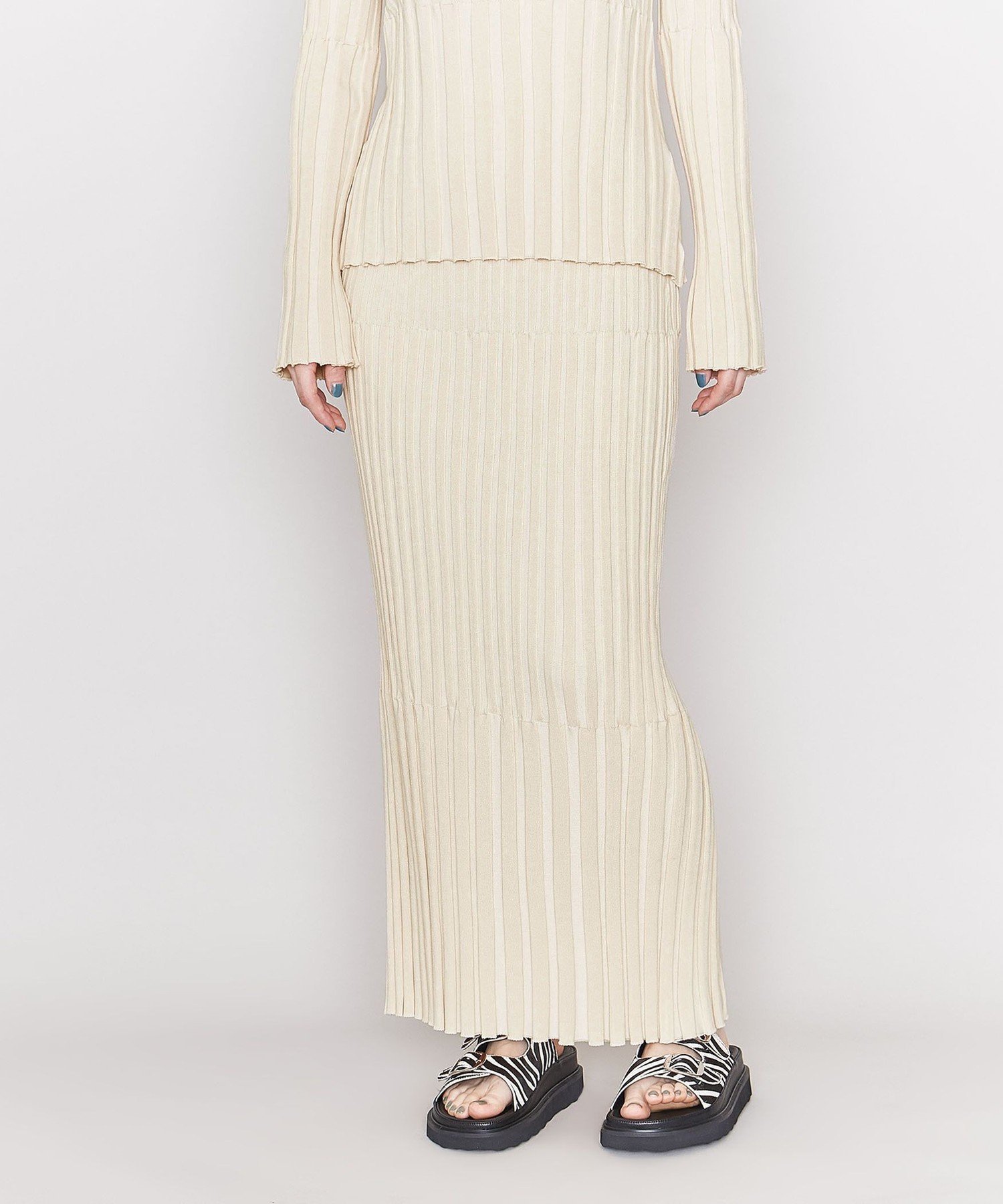 【ユナイテッドアローズ/UNITED ARROWS】のASTRAET リブ マキシスカート 人気、トレンドファッション・服の通販 founy(ファニー) ファッション Fashion レディースファッション Fashion for Women スカート Skirts ストレート Straight, Straight Cut タイトスカート Pencil Skirt, Tight Skirt フレア Flare, Flared マキシ Maxi, Full Length ワイドリブ Wide Rib, Wide Ribbed Knit アウトレット Outlet / Clearance エレガント 上品 Elegant other-1|ID: prp329100004828735 ipo3291000000035143067