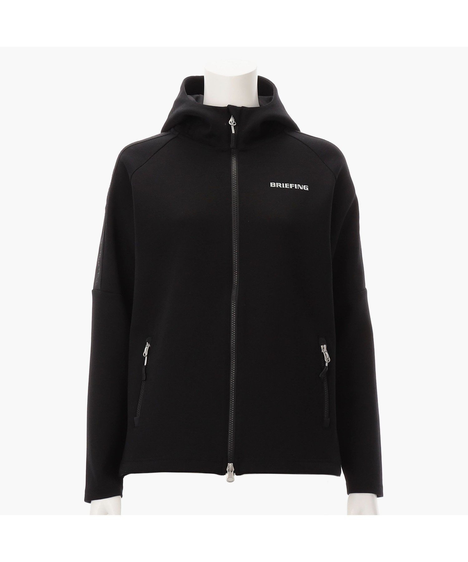 【ブリーフィング/BRIEFING】のウィメンズ ウォーム ロゴラインパーカー インテリア・キッズ・メンズ・レディースファッション・服の通販 founy(ファニー) 　ファッション　Fashion　レディースファッション　Fashion for Women　トップス・カットソー　Cut & Sew Tops　レディースパーカー・カジュアルフーディー　Casual Hoodies & Sweatshirts　ウォーム　Warm Fabric　コレクション　Collection, Seasonal Line　軽量　Lightweight, Ultra Light　ジップ　Zip, Zipper　スタイリッシュ　Stylish, Fashionable　スリーブ　Sleeve, Long Sleeve / Short Sleeve　トレンド　Trend, Trending Now　フロント　Front, Front Design　ラウンド　Round, Round Neck　冬　Winter / This Winter　おすすめ　Recommended / Our Picks　エレガント 上品　Elegant　ゴルフ　Golf　BLACK|ID: prp329100004828736 ipo3291000000035143088