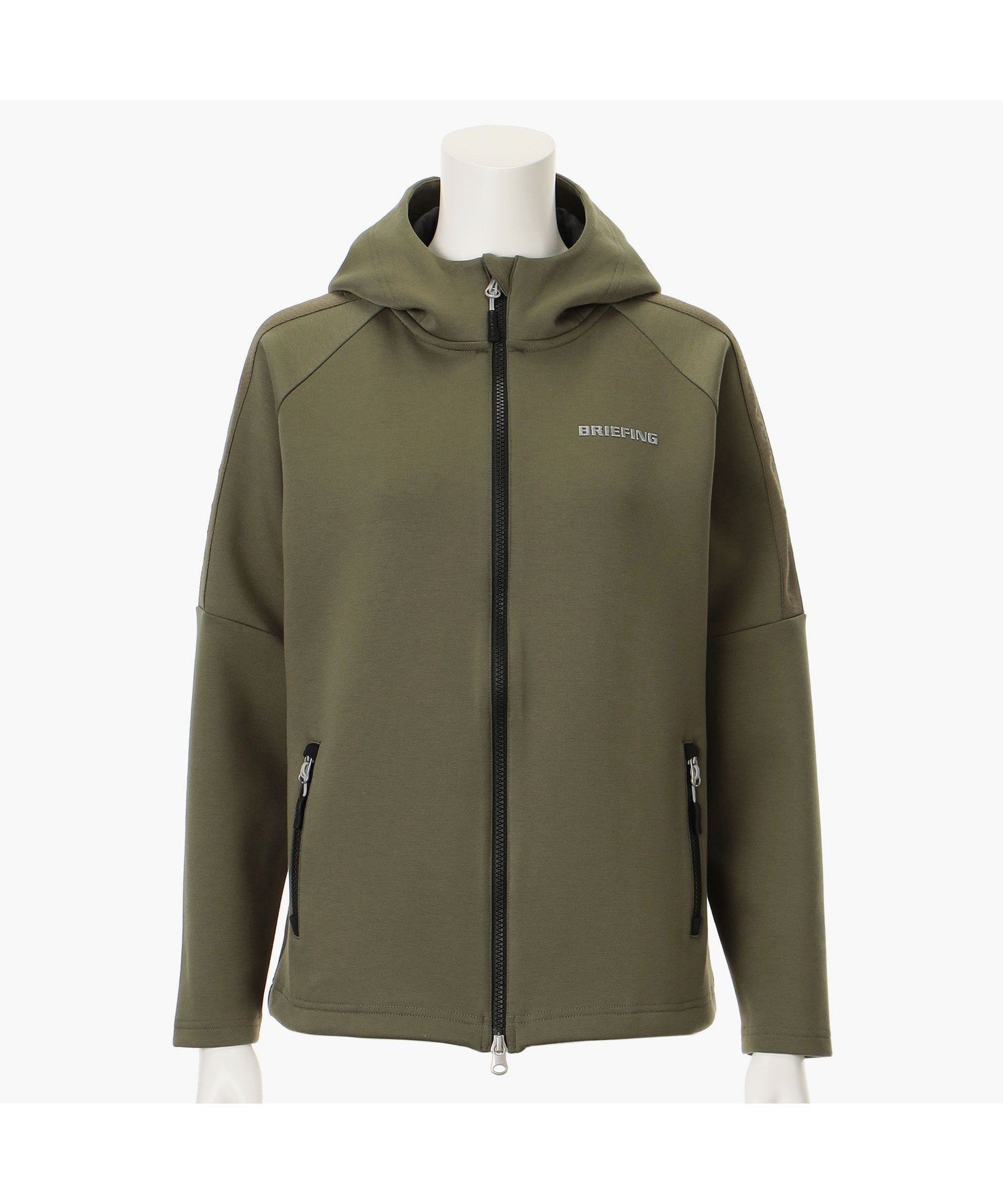 【ブリーフィング/BRIEFING】のウィメンズ ウォーム ロゴラインパーカー インテリア・キッズ・メンズ・レディースファッション・服の通販 founy(ファニー) 　ファッション　Fashion　レディースファッション　Fashion for Women　トップス・カットソー　Cut & Sew Tops　レディースパーカー・カジュアルフーディー　Casual Hoodies & Sweatshirts　ウォーム　Warm Fabric　コレクション　Collection, Seasonal Line　軽量　Lightweight, Ultra Light　ジップ　Zip, Zipper　スタイリッシュ　Stylish, Fashionable　スリーブ　Sleeve, Long Sleeve / Short Sleeve　トレンド　Trend, Trending Now　フロント　Front, Front Design　ラウンド　Round, Round Neck　冬　Winter / This Winter　おすすめ　Recommended / Our Picks　エレガント 上品　Elegant　ゴルフ　Golf　OLIVE|ID: prp329100004828736 ipo3291000000035143090