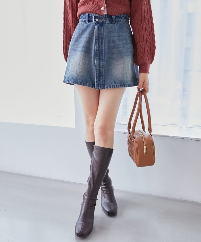 【マジェスティック レゴン/MAJESTIC LEGON】の2wayラップミニスカート インテリア・キッズ・メンズ・レディースファッション・服の通販 founy(ファニー) https://founy.com/ ファッション Fashion レディースファッション Fashion for Women スカート Skirts ミニスカート Mini Skirts おすすめ Recommended / Our Picks シンプル Simple, Minimal ダウン Down, Puffer トレンド Trend, Trending Now フロント Front, Front Design ベーシック Basic, Essential ミニスカート Mini Skirt, Short Skirt ラップ Wrap, Wrap Design 再入荷 Restock / Back in Stock 台形 A-Line, Trapezoid Shape |ID: prp329100004828739 ipo3291000000035143131