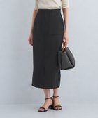 【ユナイテッドアローズ/UNITED ARROWS】のsize SHORT/TALLあり キチントボトムス Iライン スカート 人気、トレンドファッション・服の通販 founy(ファニー) ファッション Fashion レディースファッション Fashion for Women スカート Skirts カットソー Cut and Sewn Top ストレッチ Stretch, Stretchy Fabric ストレート Straight, Straight Cut チェック Check, Plaid, Tartan フェザー Feather, Feather Detail フロント Front, Front Design ポケット Pocket, Pocket Detail アウトレット Outlet / Clearance おすすめ Recommended / Our Picks thumbnail BLACK|ID: prp329100004828740 ipo3291000000035143142