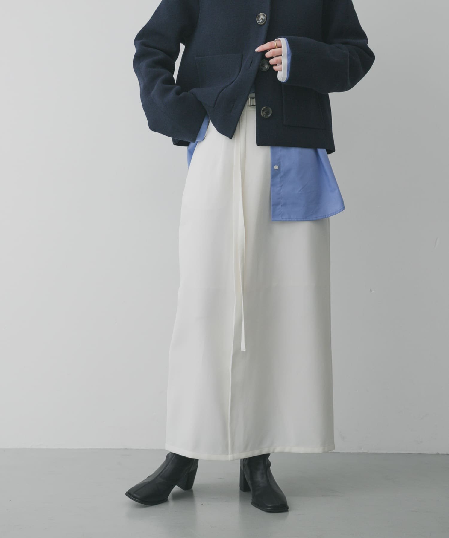 【センスオブプレイス/SENSE OF PLACE by URBAN RESEARCH】のベルトデザインペンシルスカート インテリア・キッズ・メンズ・レディースファッション・服の通販 founy(ファニー) 　ファッション　Fashion　レディースファッション　Fashion for Women　スカート　Skirts　ベルト&ウエストマーク　Belts & Waist Accessories　2025年　2025　2025-2026秋冬・A/W　Autumn/Winter 2025–26 AW25–26　冬　Winter / This Winter　シンプル　Simple, Minimal　ツイル　Twist, Twisted Detail　エレガント 上品　Elegant　A/W・秋冬　Autumn/Winter　アイボリー|ID: prp329100004828741 ipo3291000000035143151