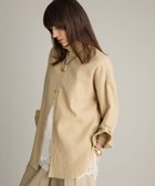 【ブリル/BRILL】のガーゼオーバーシャツ 人気、トレンドファッション・服の通販 founy(ファニー) ファッション Fashion レディースファッション Fashion for Women トップス・カットソー Cut & Sew Tops シャツ・ブラウス・オフィスカジュアル Elegant Blouses & Button-Ups カフス Cuff Design ループ Loop, Loop Knit thumbnail ベージュ|ID: prp329100004828752 ipo3291000000035143295