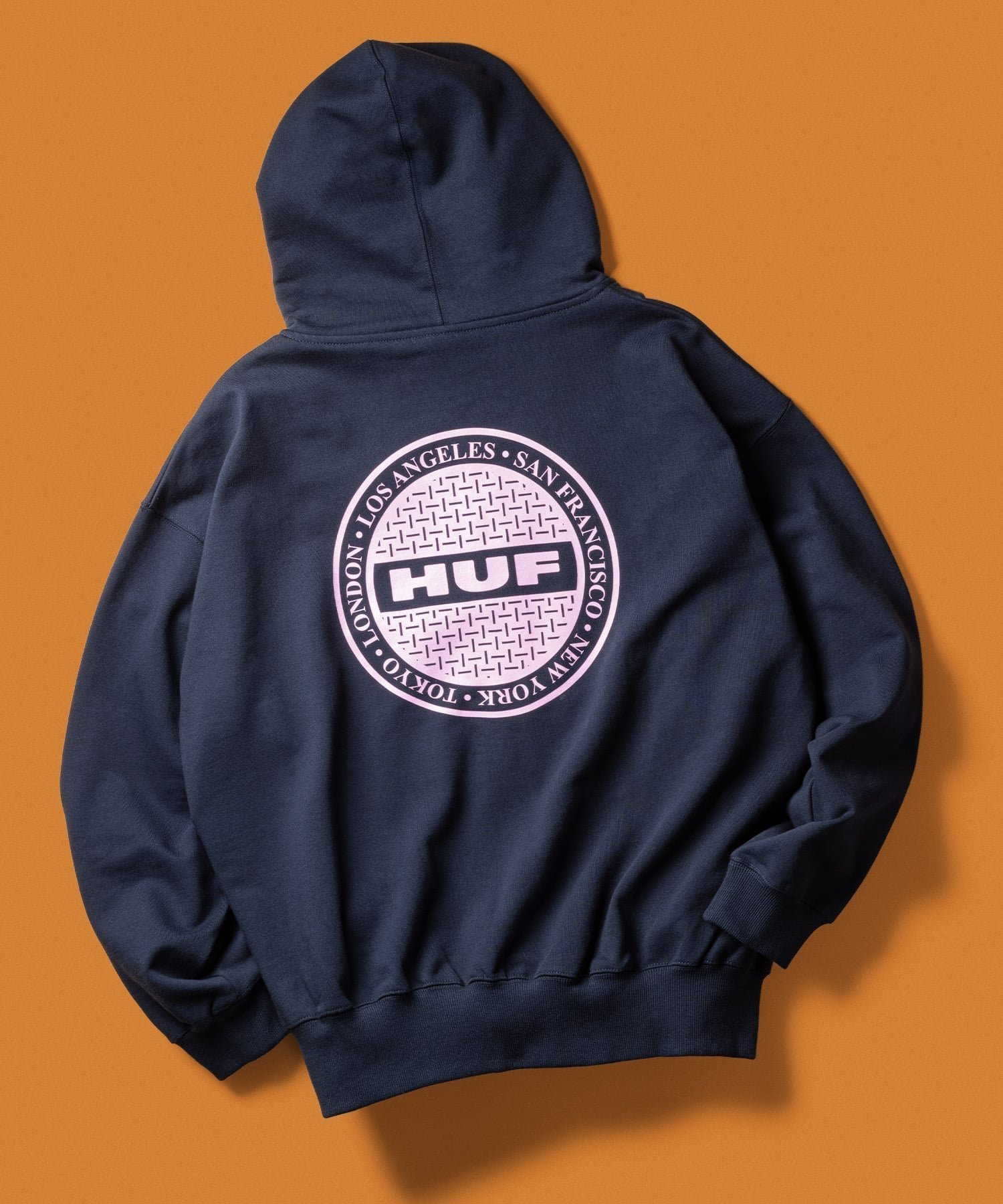 【ハフ/HUF】のMANHOLE HOODIE / HUF ハフ ジップパーカー インテリア・キッズ・メンズ・レディースファッション・服の通販 founy(ファニー) ファッション Fashion レディースファッション Fashion for Women トップス・カットソー Cut & Sew Tops レディースパーカー・カジュアルフーディー Casual Hoodies & Sweatshirts グラフィック Graphic, Graphic Design シンプル Simple, Minimal プリーツ Pleats, Pleated ベスト Vest, Waistcoat ポケット Pocket, Pocket Detail リバーシブル Reversible, Two-Sided ワーク Workwear, Utility Style 定番 Standard, Basic Item NAVY|ID: prp329100004828759 ipo3291000000035143329
