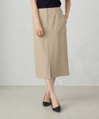 【コムサイズム/COMME CA ISM】のポリエステルドライツイル タイトスカート 人気、トレンドファッション・服の通販 founy(ファニー) ファッション Fashion レディースファッション Fashion for Women スカート Skirts おすすめ Recommended / Our Picks ストレッチ Stretch, Stretchy Fabric スリット Slit, Slit Detail タイトスカート Pencil Skirt, Tight Skirt ツイル Twist, Twisted Detail パッチ Patch, Appliqué ポケット Pocket, Pocket Detail リラックス Relax, Relaxed Fit thumbnail ベージュ|ID: prp329100004828762 ipo3291000000035143351