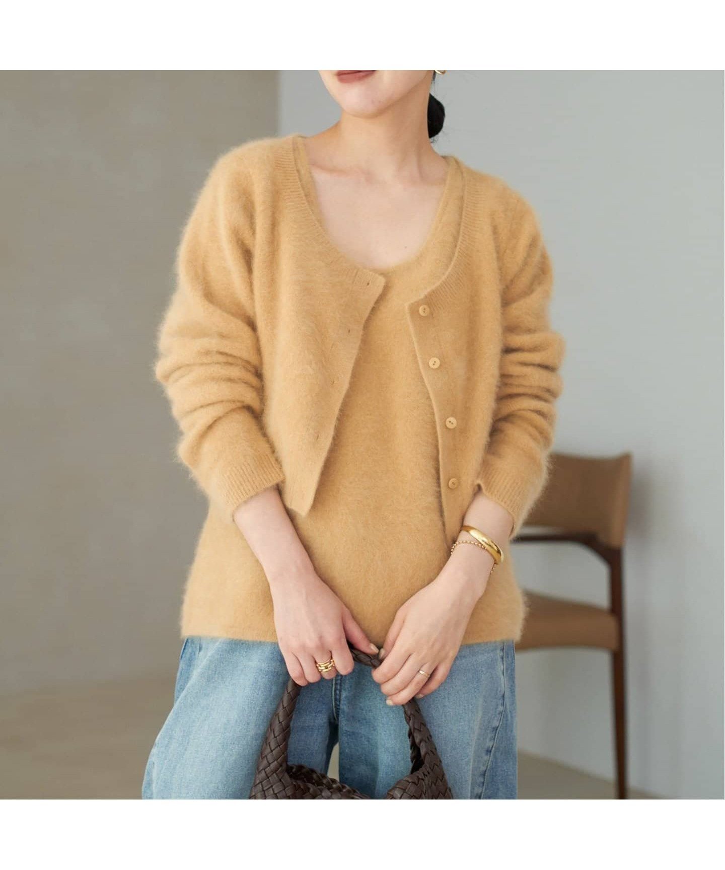 【プラージュ/Plage】のLight Fur Short カーディガン 人気、トレンドファッション・服の通販 founy(ファニー) 　ファッション　Fashion　レディースファッション　Fashion for Women　トップス・カットソー　Cut & Sew Tops　カーディガン・羽織り　Layered Style Cardigans　おすすめ　Recommended / Our Picks　カーディガン　Cardigan, Knitwear　セットアップ　Set-Up, Coordinated Outfit　タンク　Tank Top, Sleeveless Top　秋　Autumn　 other-1|ID: prp329100004828763 ipo3291000000035143352