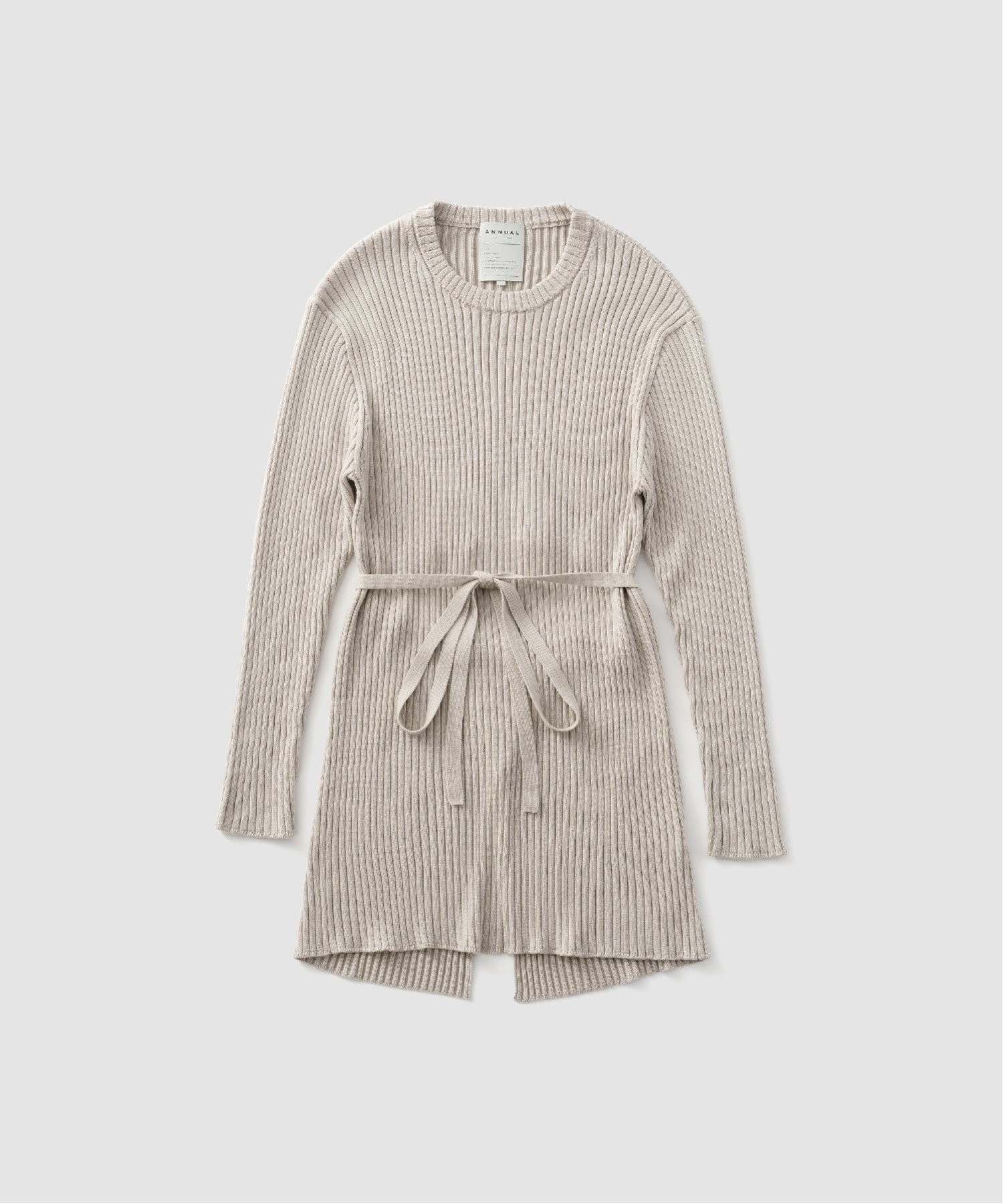 【その他のブランド/Other】のWrap Pullover インテリア・キッズ・メンズ・レディースファッション・服の通販 founy(ファニー) 　ファッション　Fashion　レディースファッション　Fashion for Women　トップス・カットソー　Cut & Sew Tops　カジュアルプルオーバー・ニットトップス　Pullovers & Knit Tops / Casual Pullovers　リブニット　Rib Knit, Ribbed Knit　Beige|ID: prp329100004828771 ipo3291000000035143428