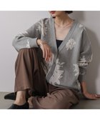 【バブ ブージュルード/Bab Bou Jeloud】の新色登場 【WEB限定】フラワージャガードドルマンニットカーディガン GRAY|ID: prp329100004828779 ipo3291000000035455144