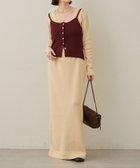 【パルグループ/PAL GROUP】の【Omekashi】ニットワンピビスチェセット 人気、トレンドファッション・服の通販 founy(ファニー) ファッション Fashion レディースファッション Fashion for Women ワンピース Dresses ニットワンピース Knit Dresses インナー Innerwear キャミソール Camisole, Spaghetti Strap Top スマート Smart, Elegant トレンド Trend, Trending Now ビスチェ Bustier, Corset Top ポケット Pocket, Pocket Detail ロング Long, Long-Length ワンポイント One Point, Statement Accent 再入荷 Restock / Back in Stock おすすめ Recommended / Our Picks thumbnail ベージュ|ID: prp329100004828787 ipo3291000000035143689