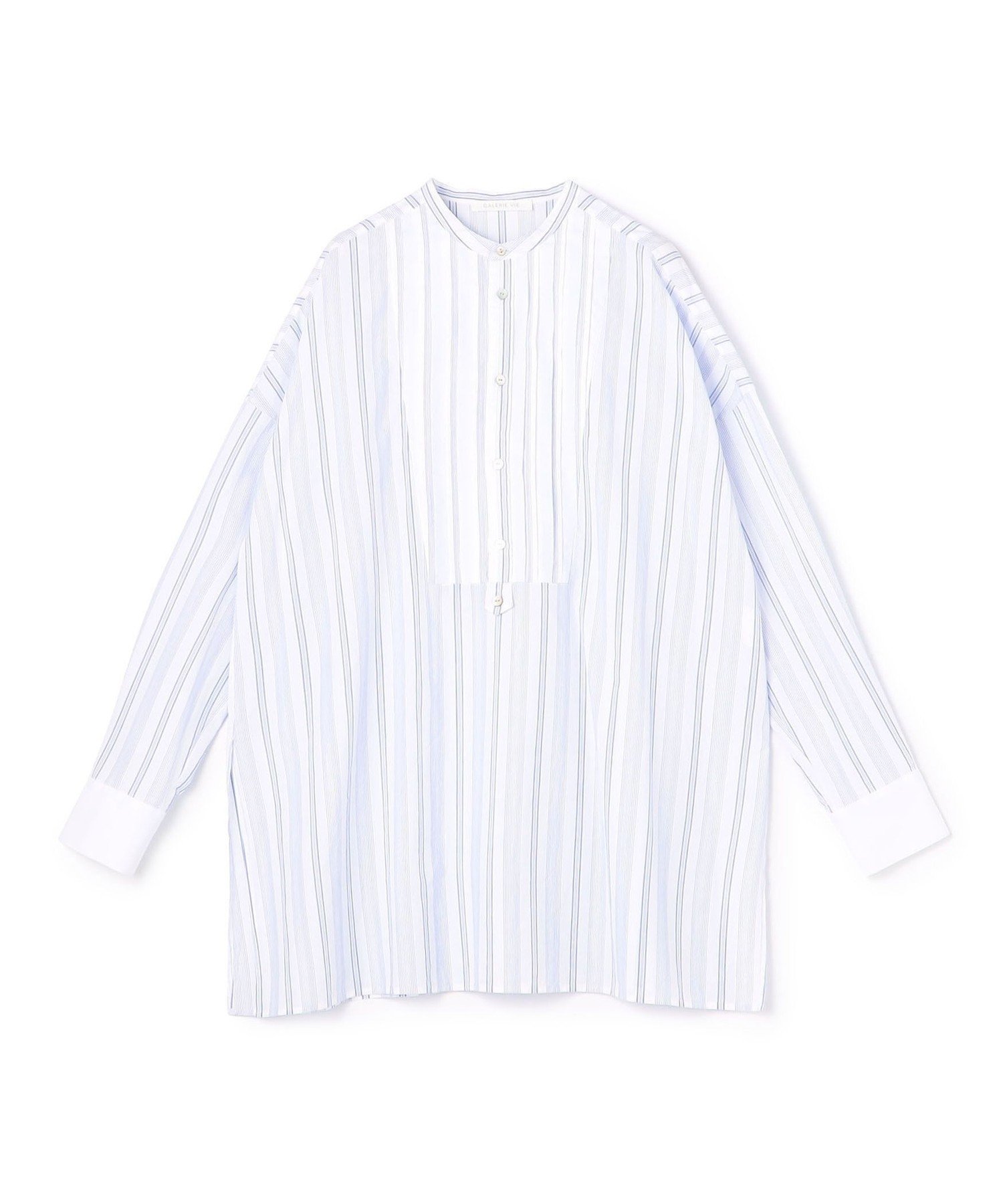 【トゥモローランド/TOMORROWLAND】のコットン スタンドカラー ブザムシャツ 人気、トレンドファッション・服の通販 founy(ファニー) 　ファッション　Fashion　レディースファッション　Fashion for Women　トップス・カットソー　Cut & Sew Tops　シャツ・ブラウス・オフィスカジュアル　Elegant Blouses & Button-Ups　スタンド　Stand Collar, Upright Stand　バランス　Balance, Style Balance　冬　Winter / This Winter　夏　Summer　 other-1|ID: prp329100004828788 ipo3291000000035143690