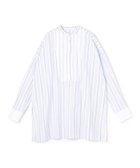 【トゥモローランド/TOMORROWLAND】のコットン スタンドカラー ブザムシャツ 人気、トレンドファッション・服の通販 founy(ファニー) ファッション Fashion レディースファッション Fashion for Women トップス・カットソー Cut & Sew Tops シャツ・ブラウス・オフィスカジュアル Elegant Blouses & Button-Ups スタンド Stand Collar, Upright Stand バランス Balance, Style Balance 冬 Winter / This Winter 夏 Summer thumbnail 64 ブルー系|ID: prp329100004828788 ipo3291000000035143691