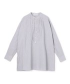 【トゥモローランド/TOMORROWLAND】のコットン スタンドカラー ブザムシャツ 人気、トレンドファッション・服の通販 founy(ファニー) ファッション Fashion レディースファッション Fashion for Women トップス・カットソー Cut & Sew Tops シャツ・ブラウス・オフィスカジュアル Elegant Blouses & Button-Ups スタンド Stand Collar, Upright Stand バランス Balance, Style Balance 冬 Winter / This Winter 夏 Summer thumbnail 18 ブラック系|ID: prp329100004828788 ipo3291000000035143693