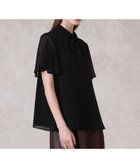 【アナイ/ANAYI】のカットドット楊柳ボウタイ ブラウス 人気、トレンドファッション・服の通販 founy(ファニー) ファッション Fashion レディースファッション Fashion for Women トップス・カットソー Cut & Sew Tops シャツ・ブラウス・オフィスカジュアル Elegant Blouses & Button-Ups カットジャガード Cut Jacquard シアー Sheer, See-Through シフォン Chiffon, Lightweight Fabric スタンド Stand Collar, Upright Stand スマート Smart, Elegant ドット Polka Dot, Dot Pattern フロント Front, Front Design ボウタイ Bow Tie, Neck Bow 無地 Plain, Solid Color A/W・秋冬 Autumn/Winter 再入荷 Restock / Back in Stock thumbnail black|ID: prp329100004828790 ipo3291000000035143700