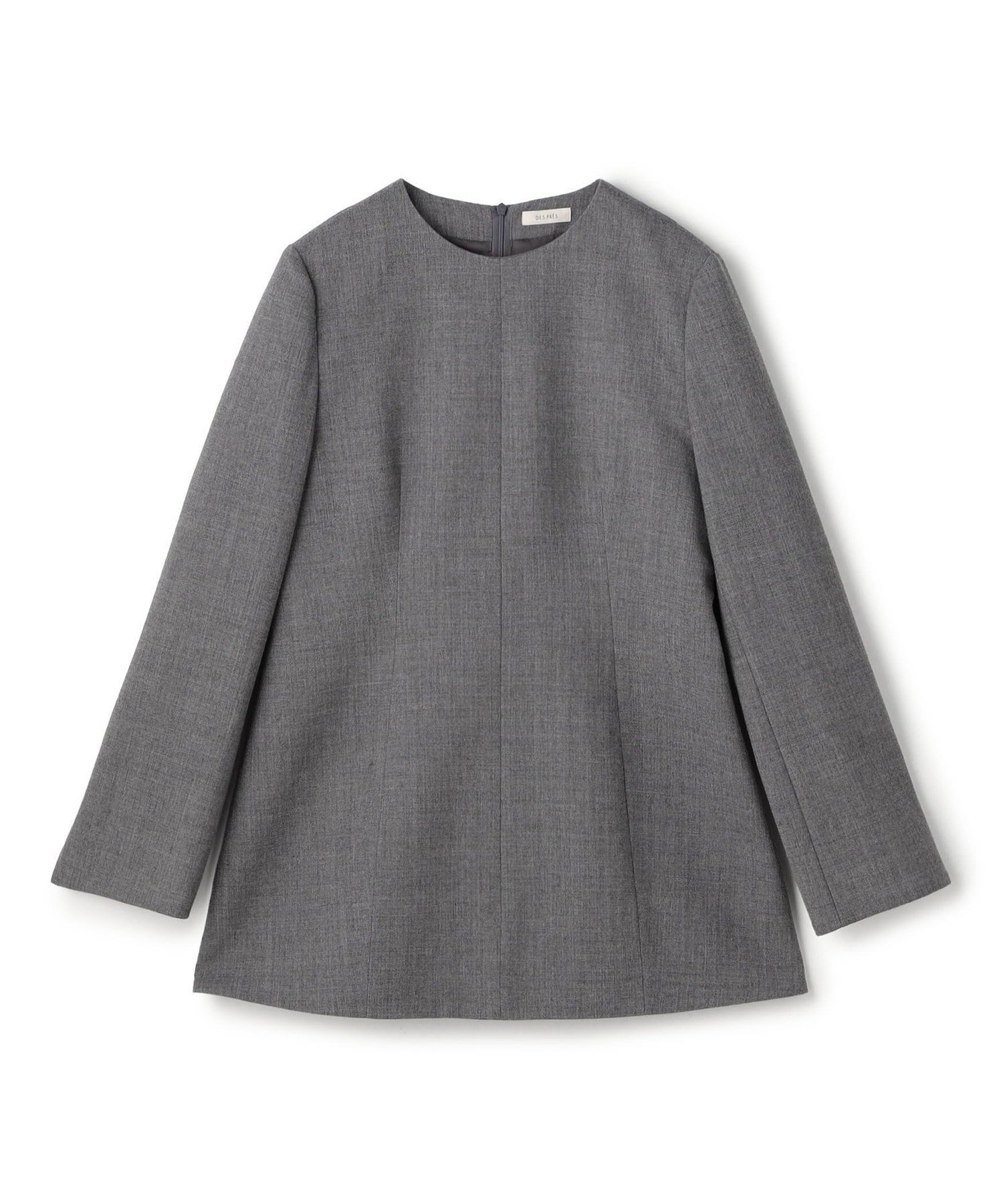 【トゥモローランド/TOMORROWLAND】のウールジョーゼット プルオーバーブラウス インテリア・キッズ・メンズ・レディースファッション・服の通販 founy(ファニー) 　ファッション　Fashion　レディースファッション　Fashion for Women　トップス・カットソー　Cut & Sew Tops　シャツ・ブラウス・オフィスカジュアル　Elegant Blouses & Button-Ups　カジュアルプルオーバー・ニットトップス　Pullovers & Knit Tops / Casual Pullovers　おすすめ　Recommended / Our Picks　オケージョン　Occasion Wear　クラシカル　Classical, Vintage-Inspired　シンプル　Simple, Minimal　ジョーゼット　Georgette, Semi-Sheer Fabric　バランス　Balance, Style Balance　ビジネス 仕事 通勤　Business / Work / Commuting　ボトム　Bottoms, Lower Wear　マニッシュ　Mannish, Boyish　モダン　Modern, Contemporary　15 グレー|ID: prp329100004828796 ipo3291000000035143803