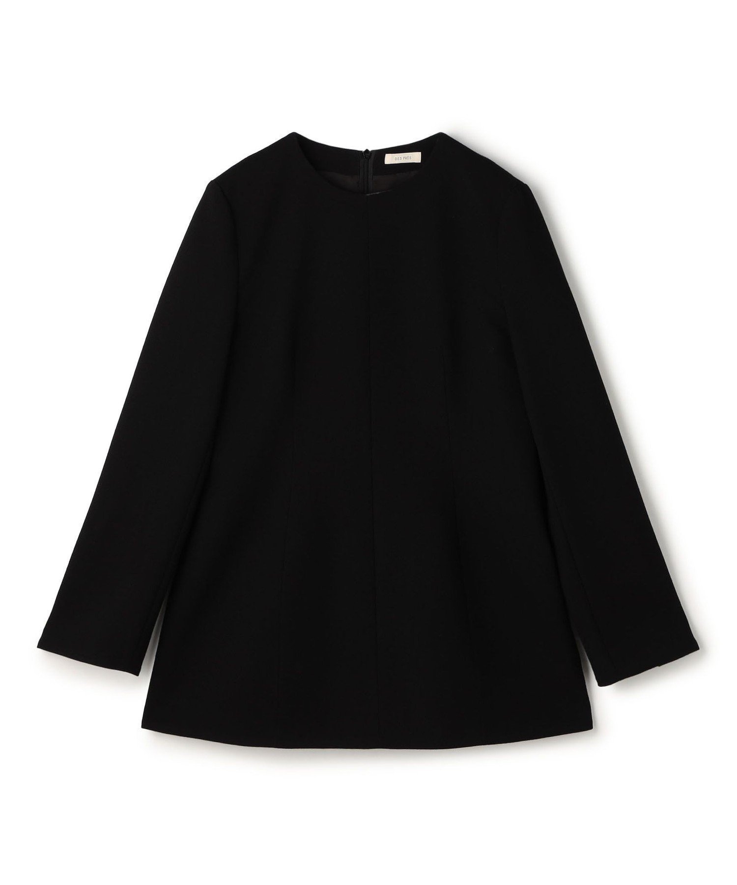 【トゥモローランド/TOMORROWLAND】のウールジョーゼット プルオーバーブラウス インテリア・キッズ・メンズ・レディースファッション・服の通販 founy(ファニー) 　ファッション　Fashion　レディースファッション　Fashion for Women　トップス・カットソー　Cut & Sew Tops　シャツ・ブラウス・オフィスカジュアル　Elegant Blouses & Button-Ups　カジュアルプルオーバー・ニットトップス　Pullovers & Knit Tops / Casual Pullovers　おすすめ　Recommended / Our Picks　オケージョン　Occasion Wear　クラシカル　Classical, Vintage-Inspired　シンプル　Simple, Minimal　ジョーゼット　Georgette, Semi-Sheer Fabric　バランス　Balance, Style Balance　ビジネス 仕事 通勤　Business / Work / Commuting　ボトム　Bottoms, Lower Wear　マニッシュ　Mannish, Boyish　モダン　Modern, Contemporary　19 ブラック|ID: prp329100004828796 ipo3291000000035143804