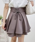 【イング/INGNI】のBackレースUPタックフレアスカート 人気、トレンドファッション・服の通販 founy(ファニー) ファッション Fashion レディースファッション Fashion for Women スカート Skirts Aライン・フレアスカート A-Line & Flared Skirts カットソー Cut and Sewn Top ガーリー Girly, Feminine Style コンパクト Compact, Small Size サイドジップ Side Zip, Side Zipper シンプル Simple, Minimal スマホ Smartphone, Mobile Device フレア Flare, Flared ミニスカート Mini Skirt, Short Skirt レース Lace, Lace Fabric thumbnail モカ|ID: prp329100004828802 ipo3291000000035143889