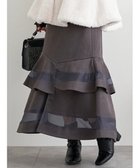 【ルディックパーク/LUDIC PARK】のスエポンキリカエマーメード 人気、トレンドファッション・服の通販 founy(ファニー) ファッション Fashion レディースファッション Fashion for Women 秋 Autumn シアー Sheer, See-Through ショート Short, Short Length ジャケット Jacket, Outerwear フィット Fit, Slim Fit フェミニン Feminine, Girly フリル Frill, Ruffle フレア Flare, Flared ポケット Pocket, Pocket Detail マーメイド Mermaid, Fishtail Silhouette A/W・秋冬 Autumn/Winter ビジネス 仕事 通勤 Business / Work / Commuting thumbnail 濃グレー|ID: prp329100004828803 ipo3291000000035143896