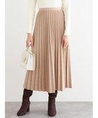 【ルディックパーク/LUDIC PARK】のマシュマロプリーツロング丈スカート 人気、トレンドファッション・服の通販 founy(ファニー) ファッション Fashion レディースファッション Fashion for Women スカート Skirts スウェット / スエット Sweatshirt, Sweatwear プリーツ Pleats, Pleated エレガント 上品 Elegant thumbnail ベージュ|ID: prp329100004828804 ipo3291000000035143903