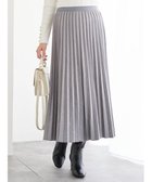 【ルディックパーク/LUDIC PARK】のマシュマロプリーツロング丈スカート 人気、トレンドファッション・服の通販 founy(ファニー) ファッション Fashion レディースファッション Fashion for Women スカート Skirts スウェット / スエット Sweatshirt, Sweatwear プリーツ Pleats, Pleated エレガント 上品 Elegant thumbnail グレー|ID: prp329100004828804 ipo3291000000035143904