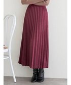 【ルディックパーク/LUDIC PARK】のマシュマロプリーツロング丈スカート 人気、トレンドファッション・服の通販 founy(ファニー) ファッション Fashion レディースファッション Fashion for Women スカート Skirts スウェット / スエット Sweatshirt, Sweatwear プリーツ Pleats, Pleated エレガント 上品 Elegant thumbnail ワイン|ID: prp329100004828804 ipo3291000000035143906