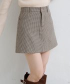 【パルグループ/PAL GROUP】の【Kastane】SETUPチェックミニスカート ブラウン|ID: prp329100004828805 ipo3291000000035143919