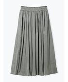 【ルディックパーク/LUDIC PARK】のサテンギャザーロングスカート 人気、トレンドファッション・服の通販 founy(ファニー) ファッション Fashion レディースファッション Fashion for Women スカート Skirts ロングスカート Long Skirts / Maxi & Midi Skirts ギャザー Gathered, Ruffled サテン Satin, Glossy Fabric スウェット / スエット Sweatshirt, Sweatwear ロング Long, Long-Length エレガント 上品 Elegant thumbnail 濃グレー|ID: prp329100004828808 ipo3291000000035143950