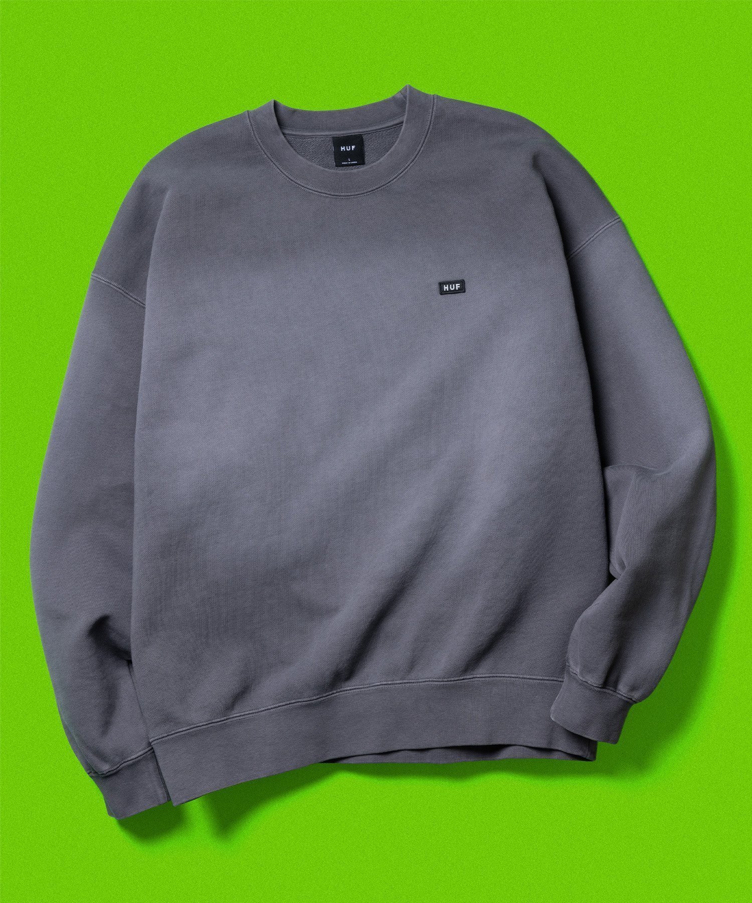 【ハフ/HUF】のCLASSIC FLEECE CREW / HUF ハフ スウェット インテリア・キッズ・メンズ・レディースファッション・服の通販 founy(ファニー) 　ファッション　Fashion　レディースファッション　Fashion for Women　トップス・カットソー　Cut & Sew Tops　レディースパーカー・カジュアルフーディー　Casual Hoodies & Sweatshirts　スウェット・クルーネックトップス　Sweatshirts & Crewnecks / Relaxed Fit Sweat Tops　スウェット / スエット　Sweatshirt, Sweatwear　パッチ　Patch, Appliqué　ブリーチ　Bleach, Washed Finish　BLACK|ID: prp329100004828811 ipo3291000000035143979