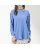 【アマカ/AMACA】のバイカラーラインチュニックニット 人気、トレンドファッション・服の通販 founy(ファニー) ファッション Fashion レディースファッション Fashion for Women トップス・カットソー Cut & Sew Tops ニット Knit Tops & Sweaters thumbnail ブルー|ID: prp329100004828812 ipo3291000000035143987