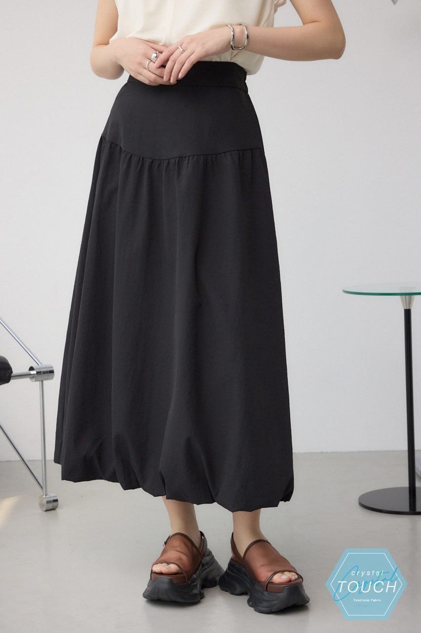 【アズール バイ マウジー/AZUL by moussy】のC/T撥水バルーンギャザースカート 人気、トレンドファッション・服の通販 founy(ファニー) 　ファッション　Fashion　レディースファッション　Fashion for Women　スカート　Skirts　おすすめ　Recommended / Our Picks　ギャザー　Gathered, Ruffled　セットアップ　Set-Up, Coordinated Outfit　トレンド　Trend, Trending Now　バルーン　Balloon, Balloon Silhouette　ブルゾン　Blouson, Bomber Jacket　夏　Summer　 other-1|ID: prp329100004828814 ipo3291000000035144009