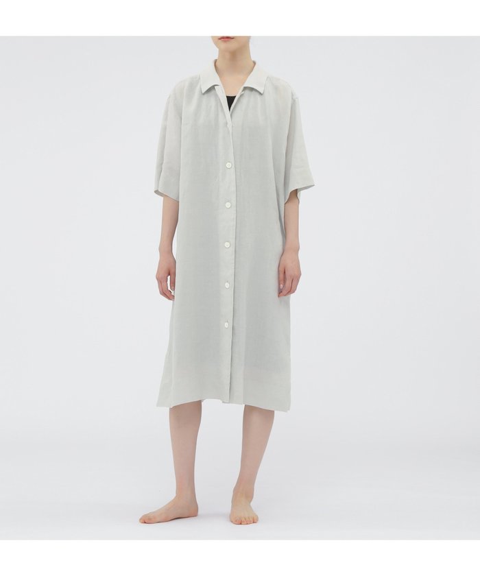 【マーガレットハウエル/MARGARET HOWELL】のPLAIN LINEN PJ DRESS インテリア・キッズ・メンズ・レディースファッション・服の通販 founy(ファニー) https://founy.com/ ファッション Fashion レディースファッション Fashion for Women ワンピース Dresses フォーマル・パーティードレス・結婚式用ドレス Elegant & Casual Dresses スクエア Square, Square Shape スリット Slit, Slit Detail ドレス Dress, One-Piece フラット Flat, Flat Shoes リネン Linen, Linen Fabric |ID: prp329100004828821 ipo3291000000035170455