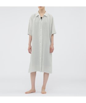 【マーガレットハウエル/MARGARET HOWELL】のPLAIN LINEN PJ DRESS 人気、トレンドファッション・服の通販 founy(ファニー) ファッション Fashion レディースファッション Fashion for Women ワンピース Dresses フォーマル・パーティードレス・結婚式用ドレス Elegant & Casual Dresses スクエア Square, Square Shape スリット Slit, Slit Detail ドレス Dress, One-Piece フラット Flat, Flat Shoes リネン Linen, Linen Fabric |ID:prp329100004828821