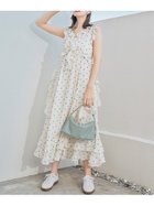 【リリーブラウン/Lily Brown】のラッフルフリルフレアワンピース DOT[934]|ID: prp329100004828823 ipo3291000000035144081
