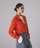 【アダム エ ロペ/ADAM ET ROPE'】のカシミヤポロニット 人気、トレンドファッション・服の通販 founy(ファニー) ファッション Fashion レディースファッション Fashion for Women トップス・カットソー Cut & Sew Tops ニット Knit Tops & Sweaters シンプル Simple, Minimal スカーフ Scarf, Neckwear スラックス Slacks, Dress Pants セーター Sweater, Knitwear ダウン Down, Puffer デニム Denim, Jeans Material マニッシュ Mannish, Boyish エレガント 上品 Elegant 2025年 2025 2025-2026秋冬・A/W Autumn/Winter 2025–26 AW25–26 thumbnail レッド系(61)|ID: prp329100004828824 ipo3291000000035144088