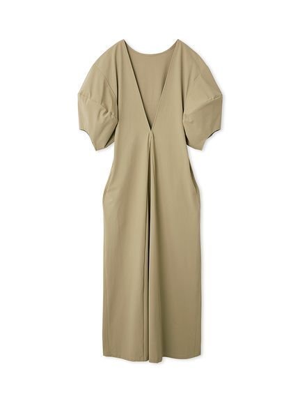 【スタイリング/styling】の【S/S(エスバイエス)】2WAYロングワンピース ウォッシャブル・UV・接触冷感 インテリア・キッズ・メンズ・レディースファッション・服の通販 founy(ファニー) 　ファッション　Fashion　レディースファッション　Fashion for Women　ワンピース　Dresses　ウォッシャブル　Machine Washable　ギャザー　Gathered, Ruffled　スマート　Smart, Elegant　スリム　Slim, Slim Fit　スリーブ　Sleeve, Long Sleeve / Short Sleeve　フェミニン　Feminine, Girly　フレア　Flare, Flared　フロント　Front, Front Design　ロング　Long, Long-Length　S/S・春夏　SS, Spring/Summer, Warm Season　夏　Summer　エレガント 上品　Elegant　BEG[037]|ID: prp329100004828825 ipo3291000000035144089