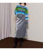 【メゾンスペシャル/MAISON SPECIAL】の2way Neck Multi Border Knit Tops 人気、トレンドファッション・服の通販 founy(ファニー) ファッション Fashion レディースファッション Fashion for Women トップス・カットソー Cut & Sew Tops ニット Knit Tops & Sweaters ジャケット Jacket, Outerwear ボレロ Bolero, Short Cardigan 透かし Cut-Out, Lacework thumbnail BLU|ID: prp329100004828827 ipo3291000000035144096