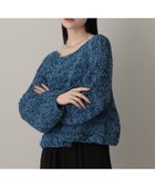 【アパートバイローリーズ/apart by lowrys】のMIXモールニットプルオーバー 人気、トレンドファッション・服の通販 founy(ファニー) ファッション Fashion レディースファッション Fashion for Women トップス・カットソー Cut & Sew Tops ニット Knit Tops & Sweaters カジュアルプルオーバー・ニットトップス Pullovers & Knit Tops / Casual Pullovers おすすめ Recommended / Our Picks ミックス Mix, Mixed Style 手編み Hand-Knitted, Handmade Knit 洗える Machine Washable thumbnail ブルー×ネイビー85|ID: prp329100004828836 ipo3291000000035144279