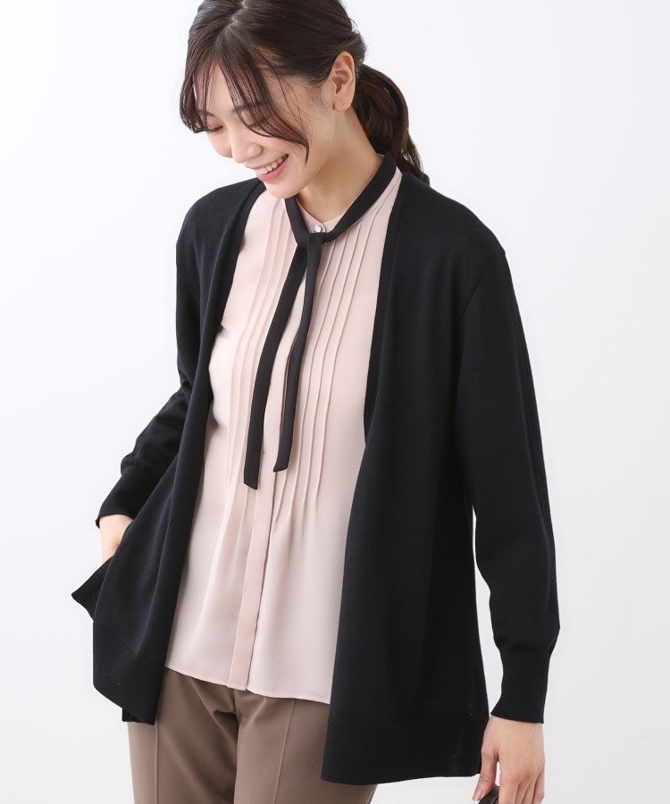 【リフレクト/Reflect】の【ちくちくしない/アンサンブル可/通勤におすすめ◎】オフボディ着流しカーディガン インテリア・キッズ・メンズ・レディースファッション・服の通販 founy(ファニー) ファッション Fashion レディースファッション Fashion for Women トップス・カットソー Cut & Sew Tops カーディガン・羽織り Layered Style Cardigans アンサンブルニット Knit Ensembles & Twin Sets おすすめ Recommended / Our Picks アンサンブル Ensemble Set カーディガン Cardigan, Knitwear スマート Smart, Elegant バランス Balance, Style Balance ベーシック Basic, Essential 人気 Popular, Best Seller 定番 Standard, Basic Item ビジネス 仕事 通勤 Business / Work / Commuting ブラック|ID: prp329100004828837 ipo3291000000035144302