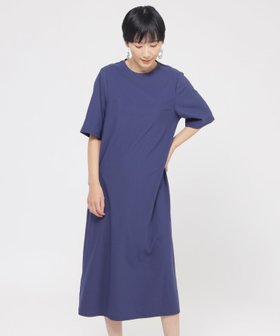 【エヴェックス バイ クリツィア/EVEX by KRIZIA】の【接触冷感】【UVカット】【ウォッシャブル】メリルハイテンションTシャツワンピース 人気、トレンドファッション・服の通販 founy(ファニー) ファッション Fashion レディースファッション Fashion for Women ワンピース Dresses シャツワンピース / 1枚で着映えコーデ Shirt Dresses ウォッシャブル Machine Washable シルク Silk, 100% Silk ストレッチ Stretch, Stretchy Fabric 夏 Summer 定番 Standard, Basic Item 春 Spring S/S・春夏 SS, Spring/Summer, Warm Season 軽量 Lightweight, Ultra Light |ID:prp329100004828838