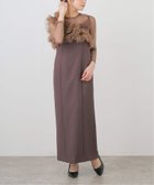 【ラ トータリテ/La TOTALITE】のコンビドレス 人気、トレンドファッション・服の通販 founy(ファニー) ファッション Fashion レディースファッション Fashion for Women ワンピース Dresses フォーマル・パーティードレス・結婚式用ドレス Elegant & Casual Dresses 2025年 2025 2025春夏・S/S Spring/Summer 2025 SS25 コンビ Combo, Combination Style シンプル Simple, Minimal ダブル Double, Double-Breasted チュール Tulip, Tulip Motif ドレス Dress, One-Piece パイピング Piping, Trim Design パール Pearl, Pearl Accent ビスチェ Bustier, Corset Top ランダム Random, Irregular 結婚式 Wedding thumbnail ブラウン|ID: prp329100004828839 ipo3291000000035144338