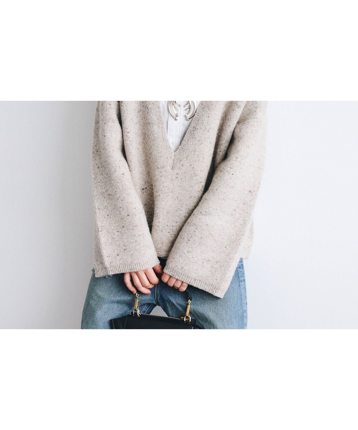 【ブリル/BRILL】のシルクネップVネックプルオーバー インテリア・キッズ・メンズ・レディースファッション・服の通販 founy(ファニー) 　ファッション　Fashion　レディースファッション　Fashion for Women　トップス・カットソー　Cut & Sew Tops　カジュアルプルオーバー・ニットトップス　Pullovers & Knit Tops / Casual Pullovers　Vネックトップス　V-Neck Tops / V-Cut Neckline Shirts　おすすめ　Recommended / Our Picks　イタリア　Italy　シルク　Silk, 100% Silk　ストレート　Straight, Straight Cut　セットアップ　Set-Up, Coordinated Outfit　ネップ　Nepp, Slub Yarn　ボンディング　Bonding, Bonded Fabric　ロング　Long, Long-Length　ナチュラル51|ID: prp329100004828840 ipo3291000000035144347