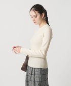 【ビューティ&ユース ユナイテッドアローズ/BEAUTY&YOUTH / UNITED ARROWS】のリブライン ニットプルオーバー ウォッシャブル 人気、トレンドファッション・服の通販 founy(ファニー) ファッション Fashion レディースファッション Fashion for Women トップス・カットソー Cut & Sew Tops ニット Knit Tops & Sweaters カジュアルプルオーバー・ニットトップス Pullovers & Knit Tops / Casual Pullovers おすすめ Recommended / Our Picks アクリル Acrylic Material インナー Innerwear ウォッシャブル Machine Washable コンパクト Compact, Small Size シンプル Simple, Minimal ジャケット Jacket, Outerwear thumbnail OFF WHITE|ID: prp329100004828844 ipo3291000000035144398