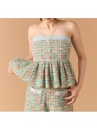 【リリーブラウン/Lily Brown】のツイードニットペプラムビスチェ 人気、トレンドファッション・服の通販 founy(ファニー) ファッション Fashion レディースファッション Fashion for Women トップス・カットソー Cut & Sew Tops ニット Knit Tops & Sweaters ビスチェ Bustiers & Corset Tops / Layered Bustier Style おすすめ Recommended / Our Picks カーディガン Cardigan, Knitwear コンパクト Compact, Small Size スマート Smart, Elegant セットアップ Set-Up, Coordinated Outfit ツイード Twill, Twill Weave バランス Balance, Style Balance フロント Front, Front Design ペプラム Peplum, Flared Hem ボトム Bottoms, Lower Wear ミックス Mix, Mixed Style リュクス Luxury, Elegant, High-End, Chic thumbnail MIX[930]|ID: prp329100004828849 ipo3291000000035144453