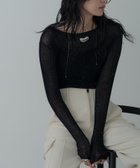 【インディヴィ/INDIVI】のシアースパンコールニット 人気、トレンドファッション・服の通販 founy(ファニー) ファッション Fashion レディースファッション Fashion for Women トップス・カットソー Cut & Sew Tops ニット Knit Tops & Sweaters インナー Innerwear キャミ Camisole, Cami Top スパンコール Sequins, Sequin Embellishment ベーシック Basic, Essential thumbnail ブラック|ID: prp329100004828851 ipo3291000000035144473