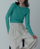 【インディヴィ/INDIVI】のシアースパンコールニット 人気、トレンドファッション・服の通販 founy(ファニー) ファッション Fashion レディースファッション Fashion for Women トップス・カットソー Cut & Sew Tops ニット Knit Tops & Sweaters インナー Innerwear キャミ Camisole, Cami Top スパンコール Sequins, Sequin Embellishment ベーシック Basic, Essential thumbnail グリーン|ID: prp329100004828851 ipo3291000000035144474