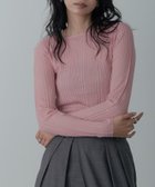 【インディヴィ/INDIVI】のシアースパンコールニット 人気、トレンドファッション・服の通販 founy(ファニー) ファッション Fashion レディースファッション Fashion for Women トップス・カットソー Cut & Sew Tops ニット Knit Tops & Sweaters インナー Innerwear キャミ Camisole, Cami Top スパンコール Sequins, Sequin Embellishment ベーシック Basic, Essential thumbnail ピンク|ID: prp329100004828851 ipo3291000000035144475