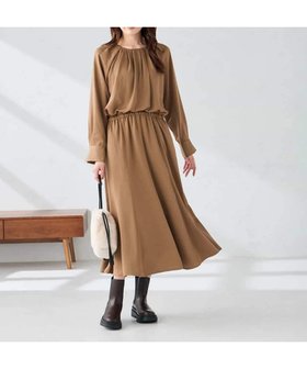 【アー ヴェー ヴェー/a.v.v】の【洗える】セットアップ見えサテンワンピース 人気、トレンドファッション・服の通販 founy(ファニー) ファッション Fashion レディースファッション Fashion for Women ワンピース Dresses サテン Satin, Glossy Fabric シンプル Simple, Minimal セットアップ Set-Up, Coordinated Outfit エレガント 上品 Elegant 再入荷 Restock / Back in Stock 楽ちん Easy Fit, Comfortable 洗える Machine Washable |ID:prp329100004828861