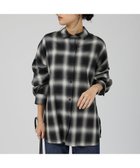 【ルージュヴィフラクレ/Rouge vif la cle】のオンブレーチェックオーバーシャツ 人気、トレンドファッション・服の通販 founy(ファニー) ファッション Fashion レディースファッション Fashion for Women トップス・カットソー Cut & Sew Tops シャツ・ブラウス・オフィスカジュアル Elegant Blouses & Button-Ups グラデーション Gradient, Ombre トレンド Trend, Trending Now バランス Balance, Style Balance パーカー Hoodie, Parka ラウンド Round, Round Neck リラックス Relax, Relaxed Fit 今季 This Season, Current Season A/W・秋冬 Autumn/Winter thumbnail グレー|ID: prp329100004828862 ipo3291000000035144632