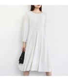 【エムケイ ミッシェルクラン/MK MICHEL KLEIN】のタックデザイン幾何柄ワンピース/洗える 人気、トレンドファッション・服の通販 founy(ファニー) ファッション Fashion レディースファッション Fashion for Women ワンピース Dresses プリント Print, Printed Pattern エレガント 上品 Elegant ビジネス 仕事 通勤 Business / Work / Commuting 冬 Winter / This Winter 夏 Summer 定番 Standard, Basic Item 旅行 Travel 春 Spring 洗える Machine Washable 秋 Autumn thumbnail アイボリー|ID: prp329100004828866 ipo3291000000035144675